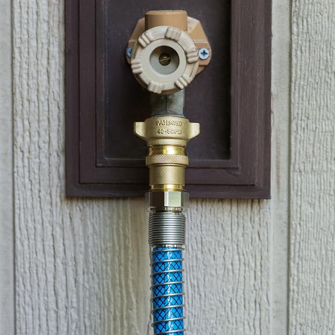 Camco Brass Marine/RV Water Pressure Regulator – Protects RV Kitchen Small - Image 2