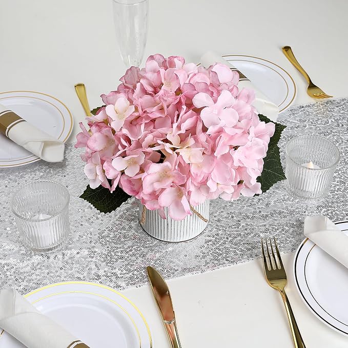 Pink Flower Table Centerpieces - Image 7