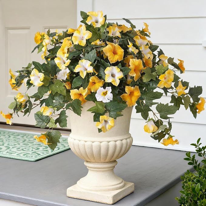 Ammyoo Artificial Fake Petunia Flowers by Ammyoo