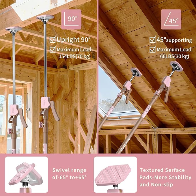 2PK Adjustable Telescopic Support Pole - Image 3