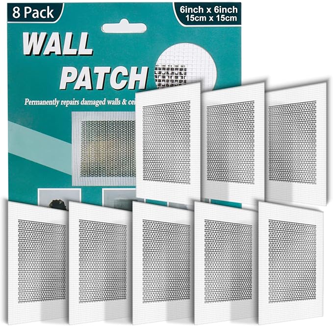 8Pcs 6 Inch Drywall Patch, Wall Repair Patches Wall Hole Repair Patch | Wall by Ausvrkkit