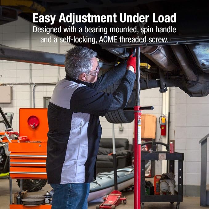 Sunex 6809A, Underhoist Support Stand, ¾ Ton Capacity, 12 Inch Diameter Base - Image 5