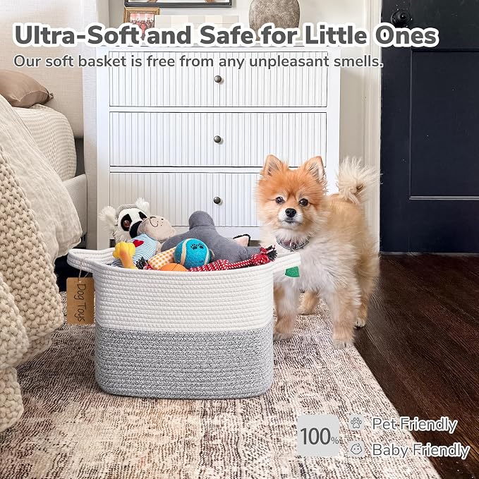 Goodpick Woven Rope Storage Basket - Image 6