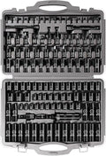 boen 119 Piece Impact Socket Set, 1/2" & 3/8" Drive Socket Set Deep/Shallow by BOEN