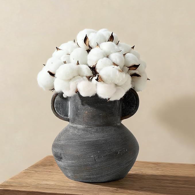 Emotionally Grounded Vase, Vaseking Ceramic Rustic Vase by Vaseking