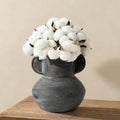Emotionally Grounded Vase, Vaseking Ceramic Rustic Vase by Vaseking