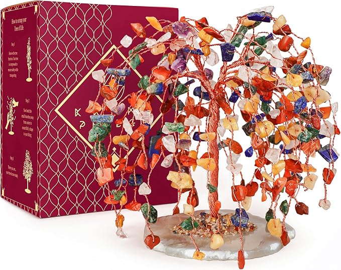 7 Chakra Tree of Life Birthday Gifts by KARMAPLEDGE