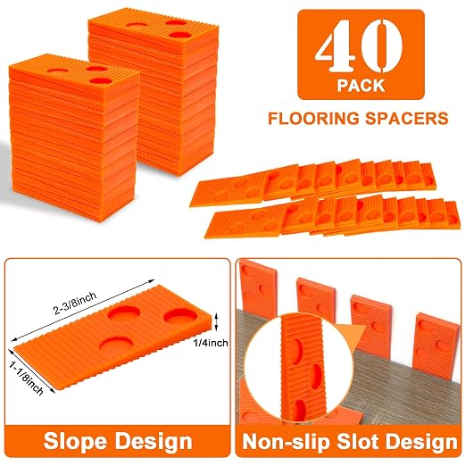 49 Pack Laminate, Vinyl Flooring Installation Kit, Flooring Tools, Tapping Block - Image 4