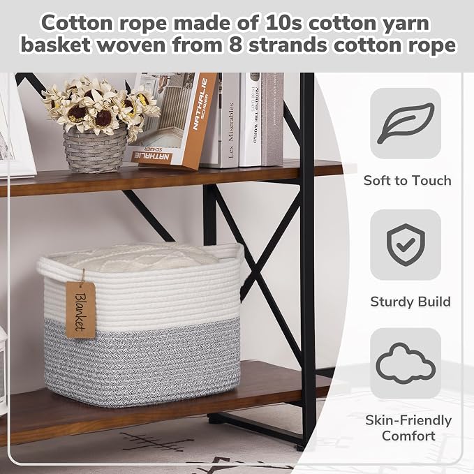 Goodpick Woven Rope Storage Basket - Image 5