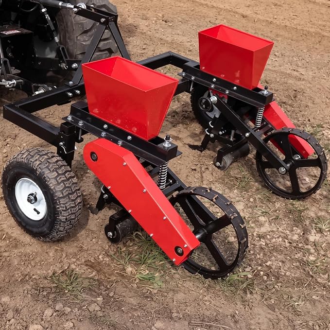 3-Point Corn and Bean Planter | Includes 13 Inch Pneumatic Wheels - Image 4