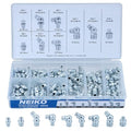 NEIKO 50467A Grease Fitting Assortment, 135 Piece, Straight & Angled Zerk by NeikoTools