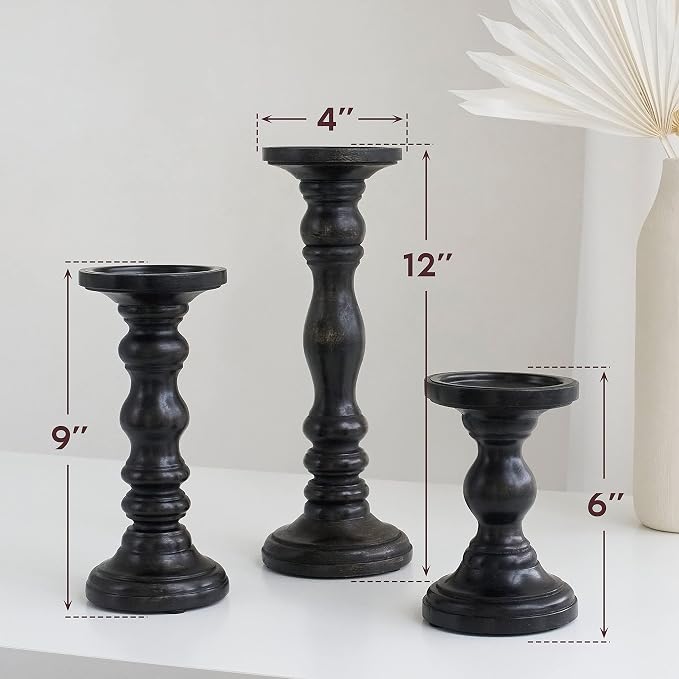 Large Candle Holders for Pillar Candles - Image 3
