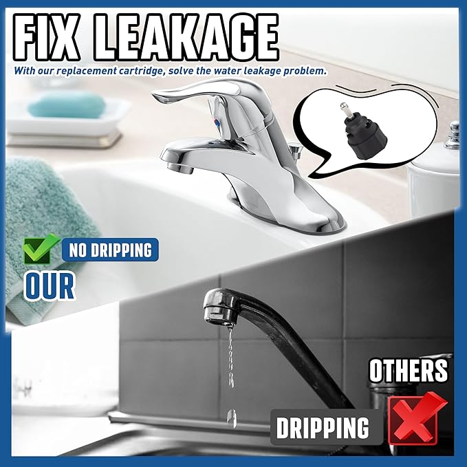 1255 Replacement Cartridge for Moen Single Handle Kitchen Lavatory Model Fixes - Image 5