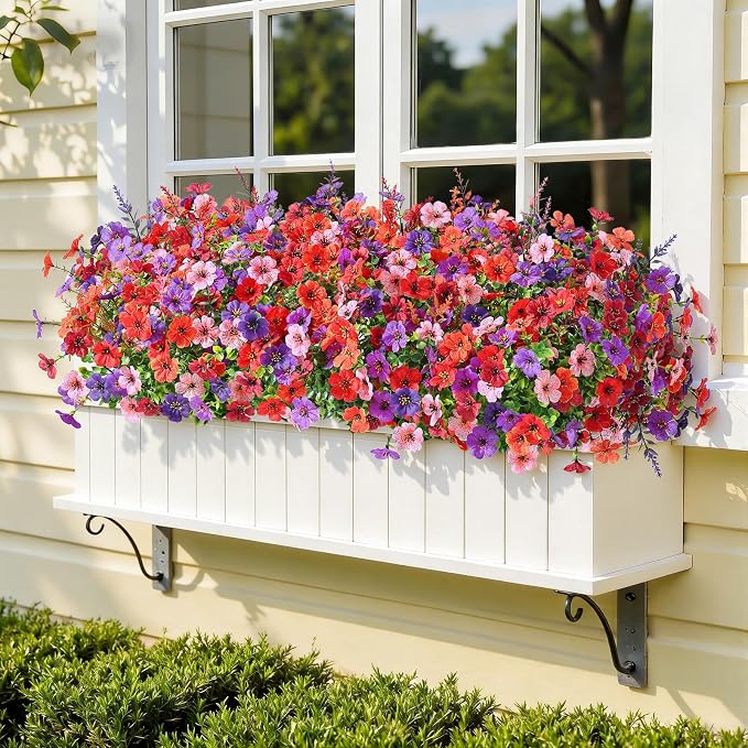SHareconn 24 Bundles Artificial Flowers - Image 5