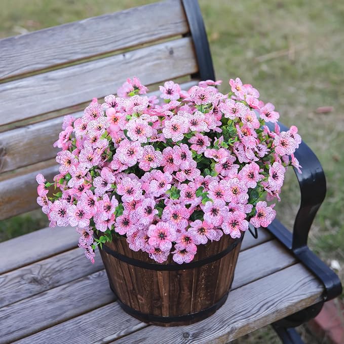 Artificial Flowers for Outdoor Indoor Garden Home Decoration, Faux Flower Daisy - Image 8