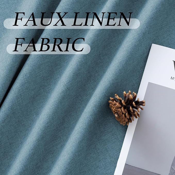 H.VERSAILTEX Room Darkening Curtains 108 inches Long - Image 5