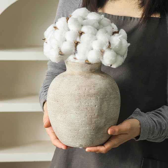 Vanselia Ceramic Flower Vase Home Decor - Image 3