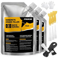 Concrete Crack Filler 3-Pack Oil-Based Self-Leveling Concrete Sealant Gray | by PiuKir