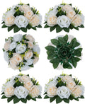 Flower Balls Wedding Flower Centerpieces: 6 Pcs Fake Roses by Blosmon