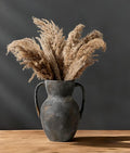 Emotionally Grounded Vase, Vaseking Large Ceramic Rustic Vasewith 2 Handles by Vaseking