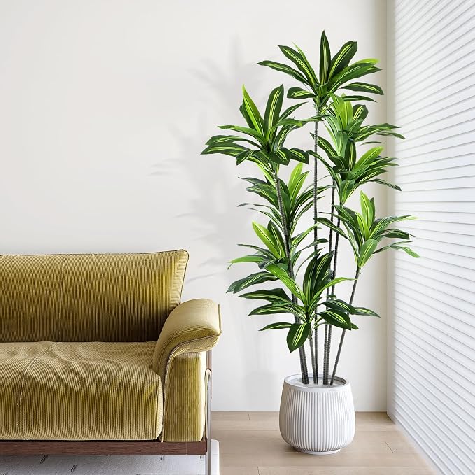 Dracaena Artificial Plant Indoor 6FT - Image 2