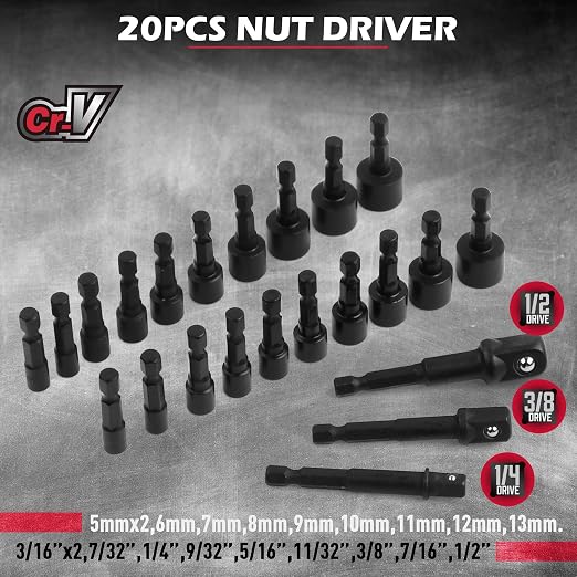 232-Piece Ultimate Screwdriver Bit Set, Cr-V Impact Driver Bit Set Includes - Image 4