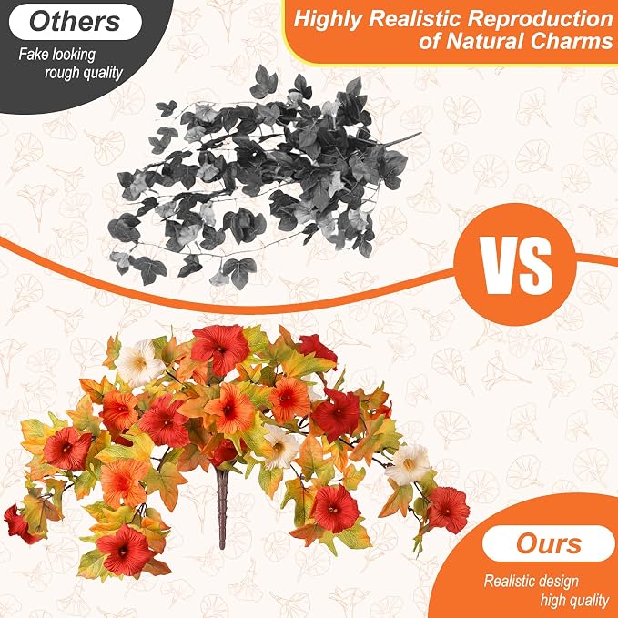 Ammyoo Artificial Fake Fall Flowers - Image 7