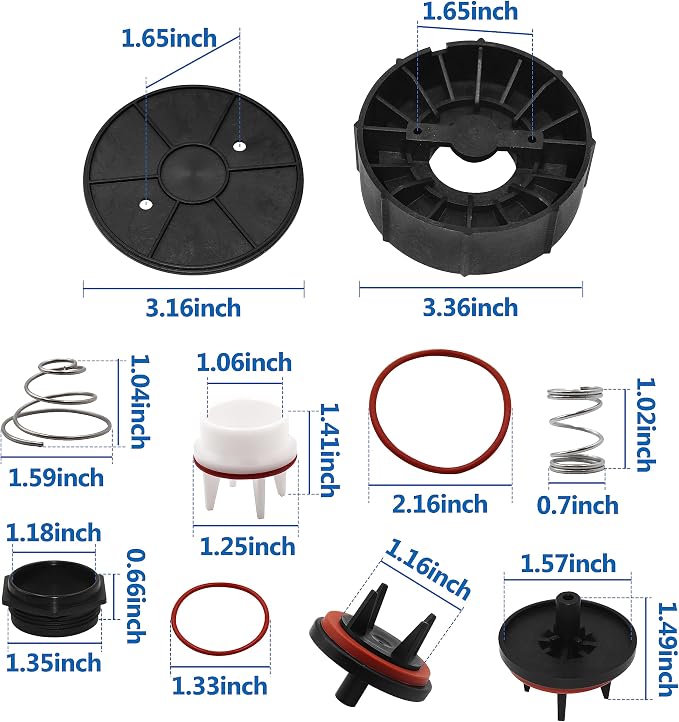 0887728 Pressure Vacuum Breaker Total Repair Kit fit - Image 3
