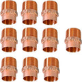 EZ-FLUID 3/4" C X MIP LF Copper Male NPT Adapter Pressure Copper MIP Fittings by EZ-FLUIDPlumbingProducts