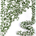 8Pcs x 8.2FT Artificial Flower Garland Floral Rose Vine Decor, Hanging Faux by PONKING