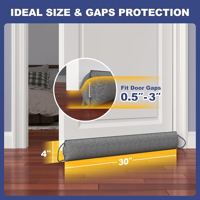 HADOR 30 Inch Weighted Door Draft Stopper - Image 3