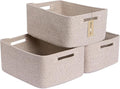 MiniArk Large Storage Baskets for Shelves, Baby Nursery, Toy Baskets Box by MiniArkStorageBasketsHome