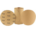 100 PCS PSA Sanding Discs 6 Inch 220 Grit Sticky-Back Sandpaper | Adhesive by Shawya