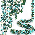 8Pcs x 8.2FT Artificial Flower Garland Floral Rose Vine Decor, Hanging Faux by PONKING