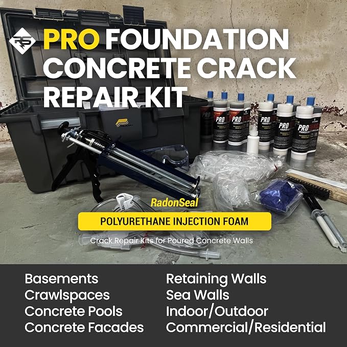 PRO Foundation Crack Repair Kit – Fast Curing Polyurethane Injection Foam - Image 2