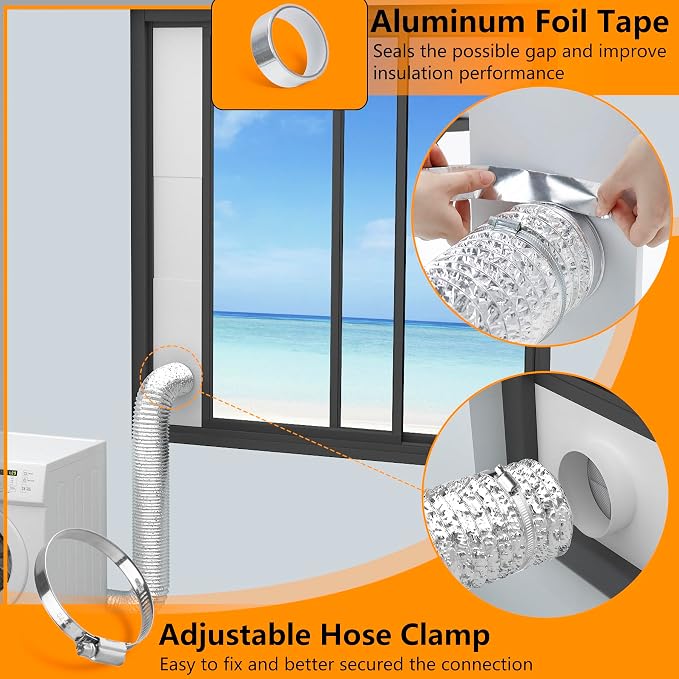 LBG Products Dryer Vent Window Kit - Image 7