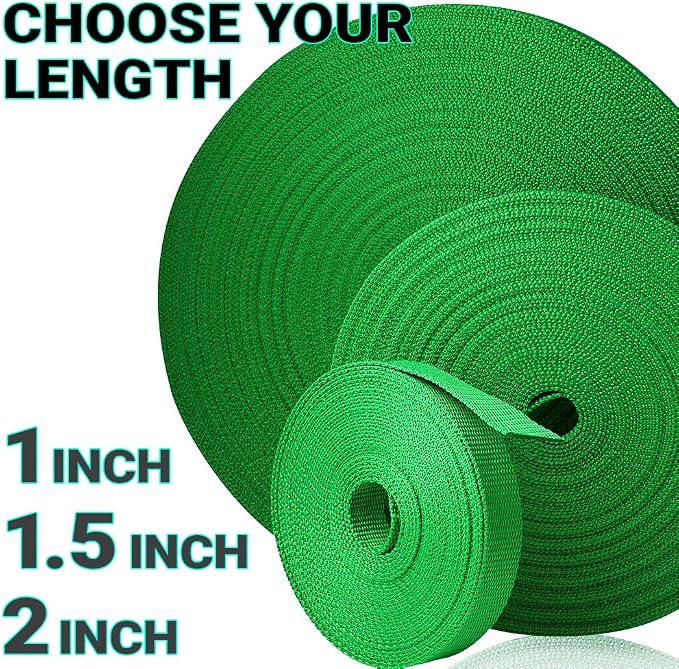 Webbing Strap, 3/4" to 2", 10-50 Yds, EDC gear, backpack repair and pet dog - Image 9