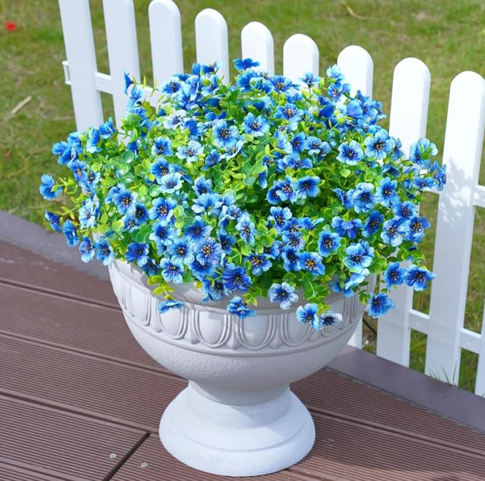Artificial Flowers for Outdoor Indoor Garden Home Decoration, Faux Flower Daisy - Image 8