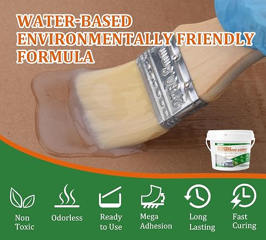 Transparent Waterproof Sealant for Repairing Leaks 35oz | Waterproof Coating - Image 2