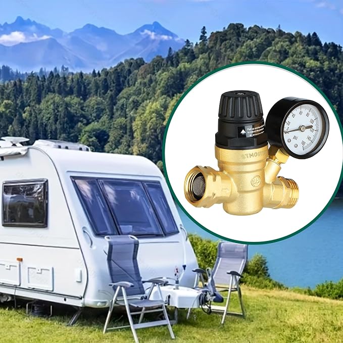 STMOUTUO RV Water Pressure Regulator Valve - Image 7