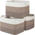 OIASKET Storage Basket for Organizing, Woven Baskets for Storage, Rectangle by OIASKET