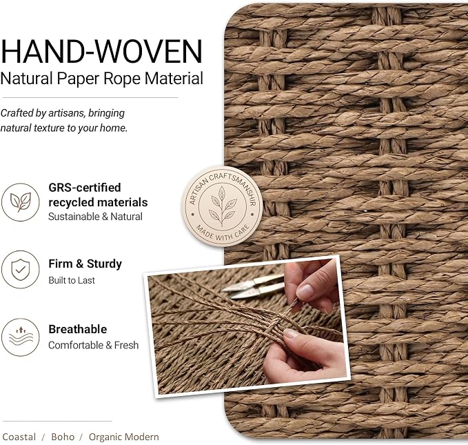 Wicker Baskets for Organizing, Pantry Baskets - Image 2