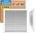 Fits 22x22 Hole | Aluminum Return Air Grille by Handua | Vent Cover Grill by Handua