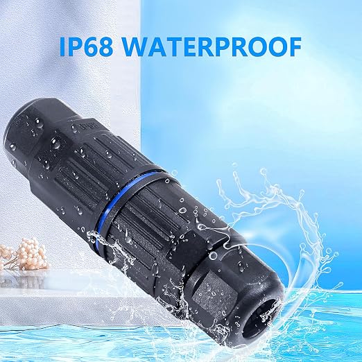 5PCS IP68 Waterproof Junction Box, Outdoor 2 Way Electrical Cable Connector - Image 2
