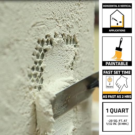 SIKA Sikacryl Stucco Repair, Ready-Mix Stucco Patch - Image 2