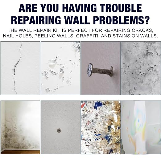 Efficient Wall Repair Paste, Upgrade Multi-Functional Drywall Repair Kit | 2026 - Image 2