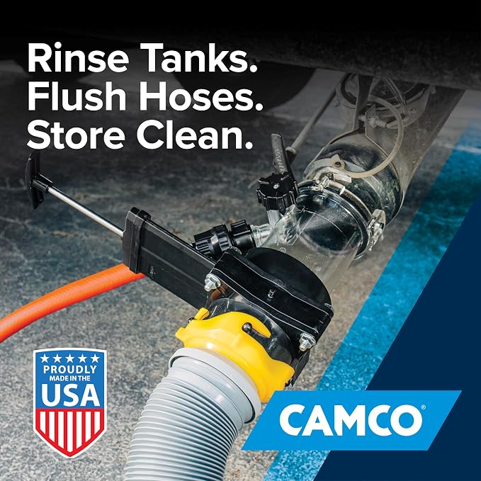 Camco Dual Flush Pro Camper/RV Holding Tank Rinser - Image 7