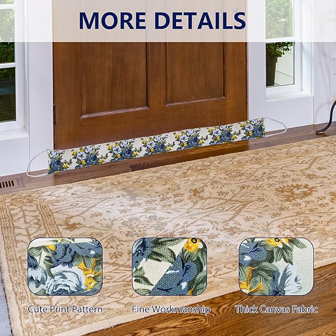 2 PCS 48 inch Door Draft Stopper - Image 5