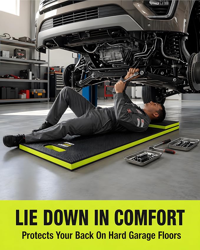 Mechanic Mat, 47.2 x 15.7 x 1 Inch Foldable Mechanic Kneeling Pad - Image 4