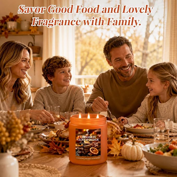 FF FRAGRFLOWING Large Fall Candle - Image 5